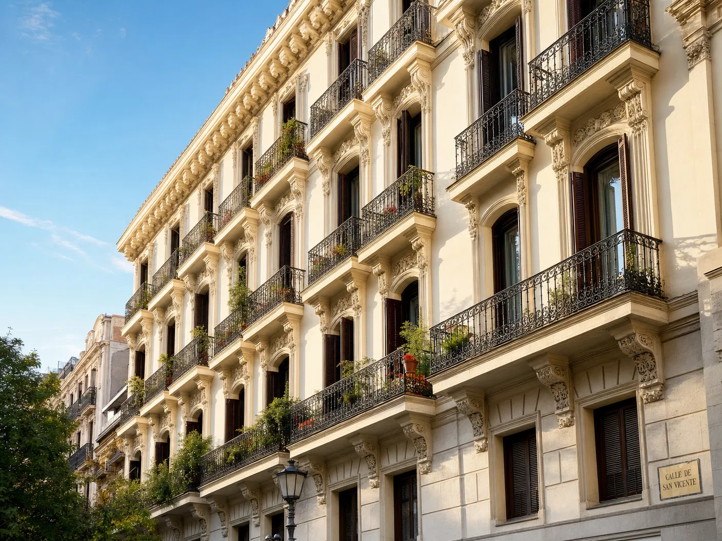 Edificio residencial en Madrid para el que se prestan servicios de mantenimiento